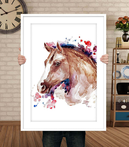 Custom Horse Portrait - PetPortraitsWorld